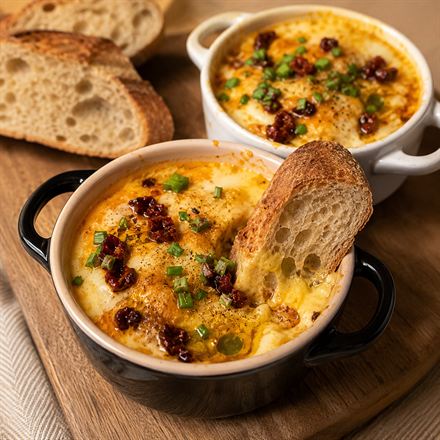 Œufs cocotte crémeux au curry